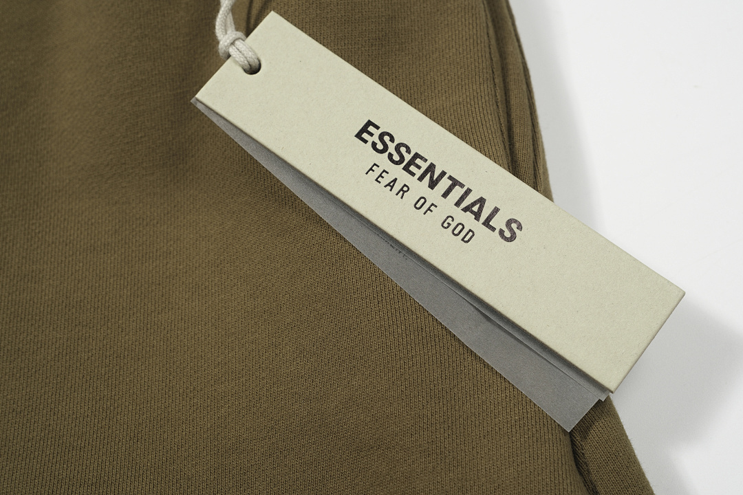 Essentials 148 Ess Fall24 BACK TO SCHOOL Fleece Soccer Short Print Black Green Olive Oatmeal Grey Sea Blue S-XL - Image 66