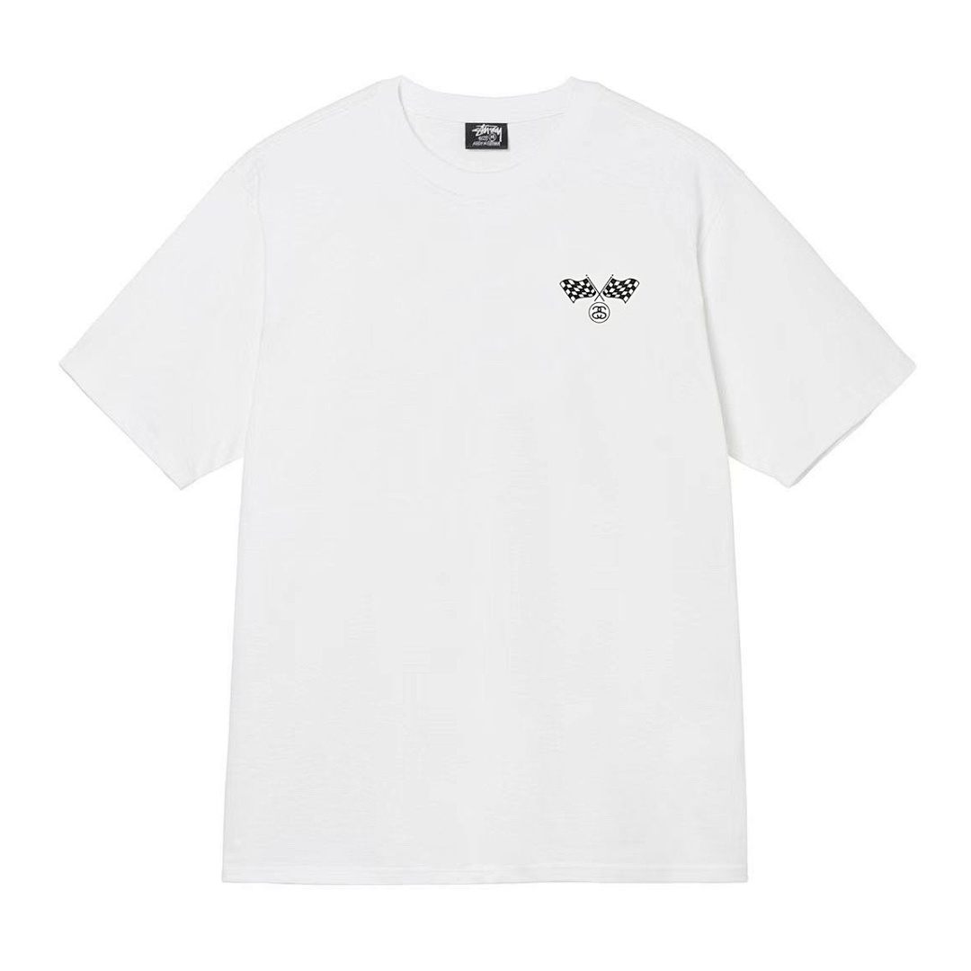 Stussy 108 Stu Print Short Sleeve T : Black White S Ｍ L XL - Image 4