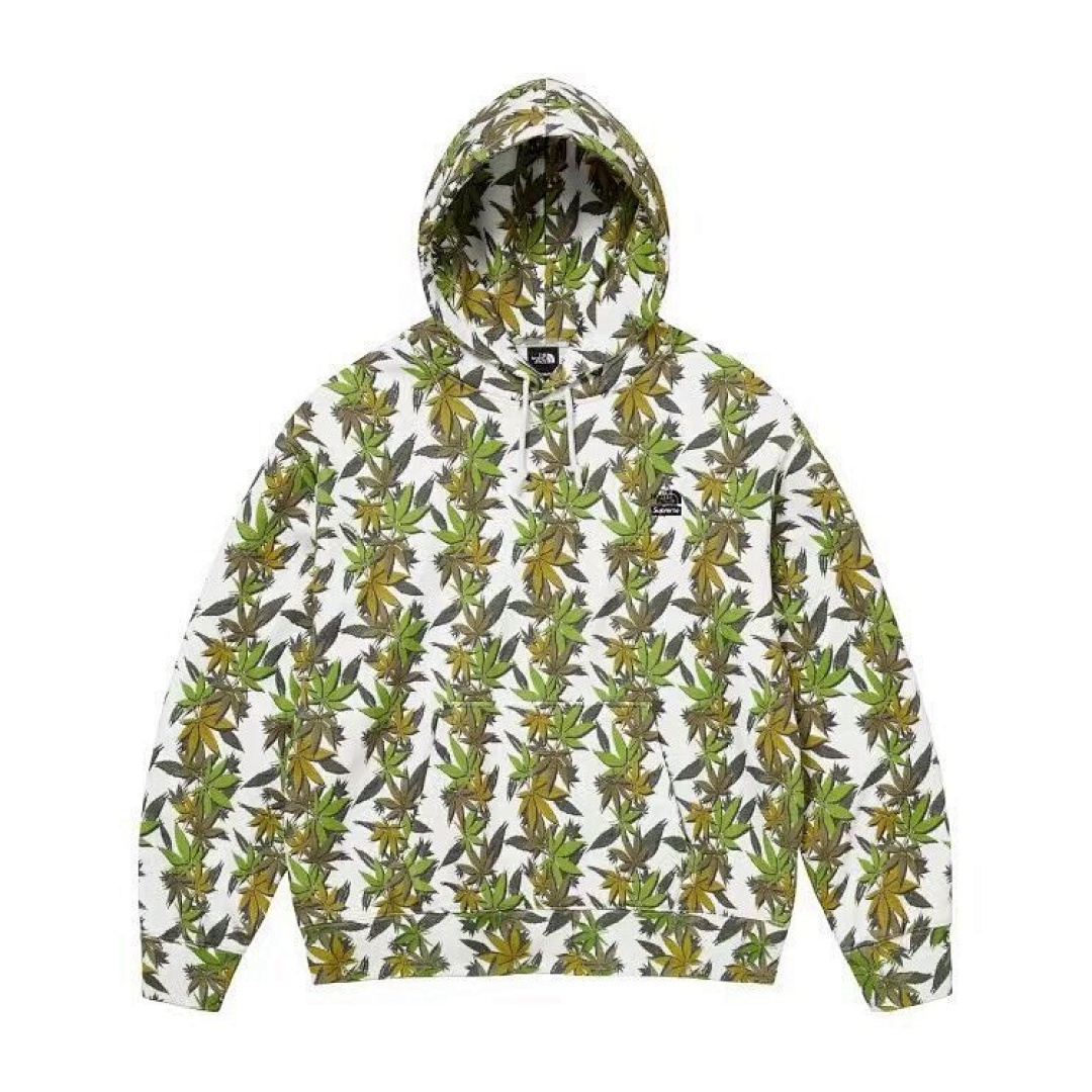 The North Face 338 TNF Collab FW23 THE LEAF HOODED Black (Green White S M L) - Image 3
