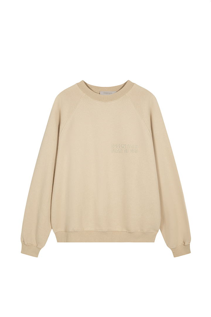 Essentials 98 ESS LOGO Sleeve Collar Purple Mist Blue Brown Black Big White Yellow Sand S-XL 6204# - Image 65