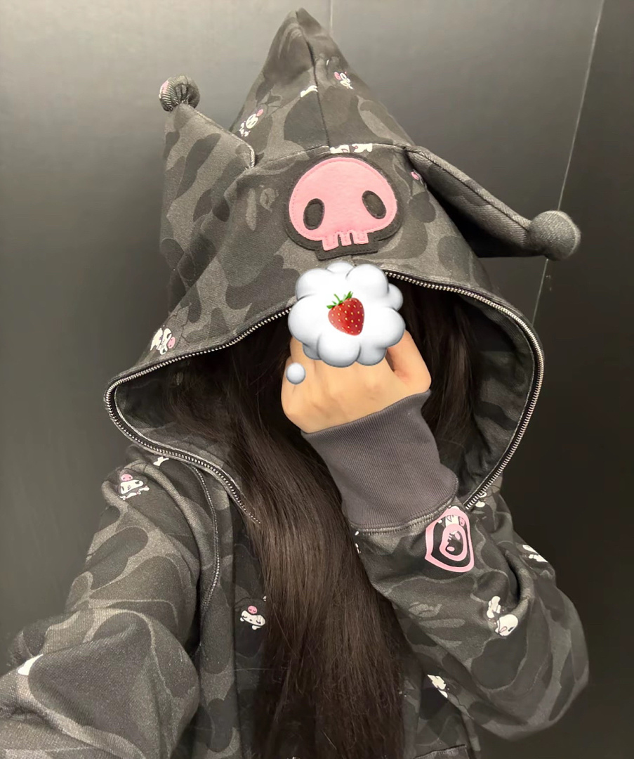Bape 438 Collab Triple : Black Pink S-XL - Image 65