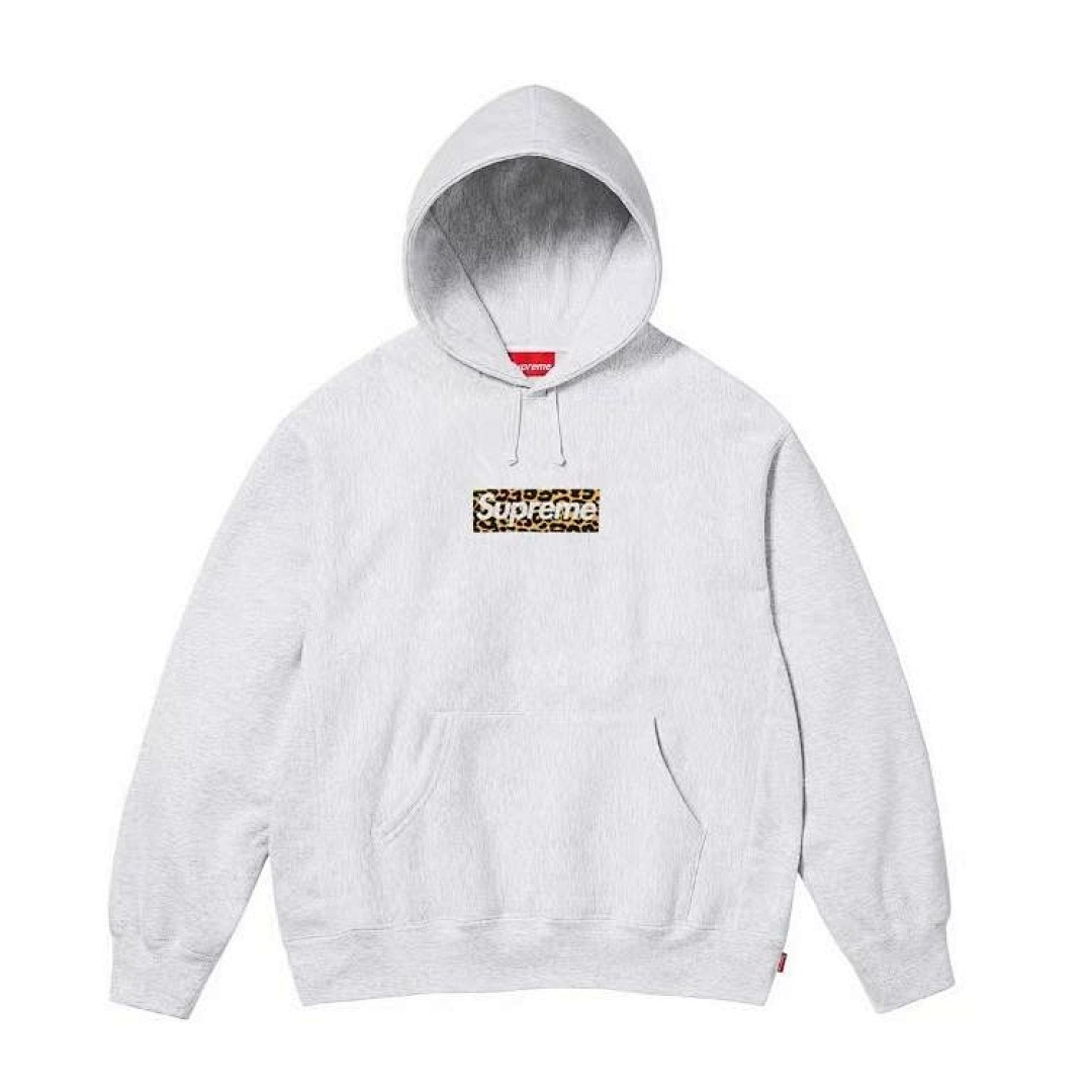 Supreme 258 SUP SHANGHAI BOX LOGO HOODED SWEAT Grey S M L