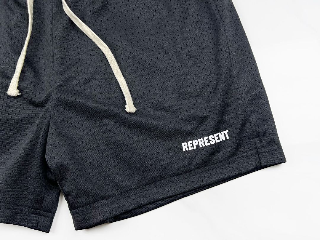 Represent 148 REPRESENT Short : Black Grey S M L - Image 7