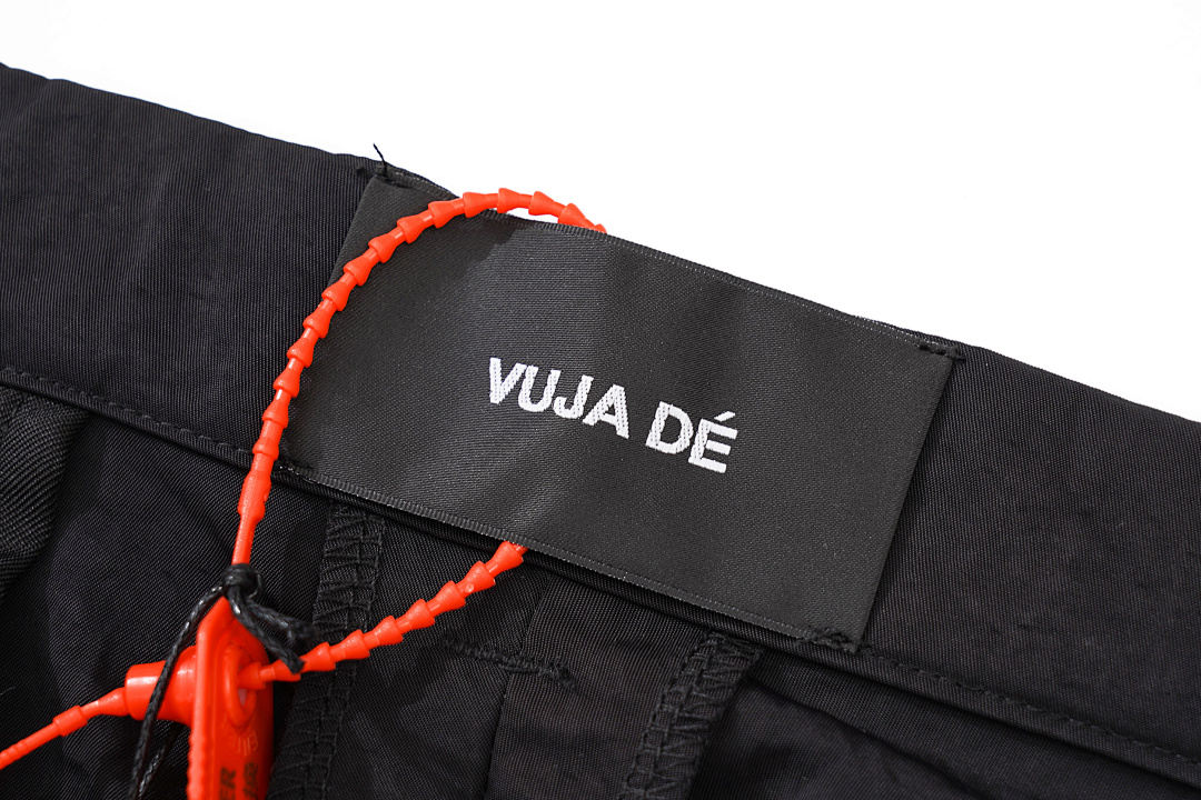 Balenciaga 238 VUJADE VD CRUSHED NYLON TRACK PANTS Model Long Black S-XL 7234# - Image 13