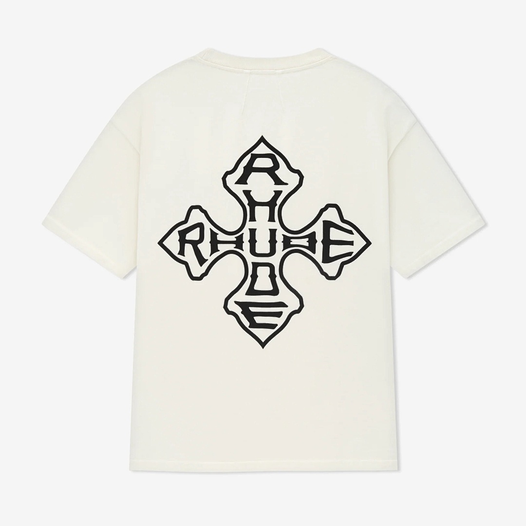 On Running ON SALE58 RHUD CROSS TEE Print Short Sleeve T : Apricot Black S M L - Image 5
