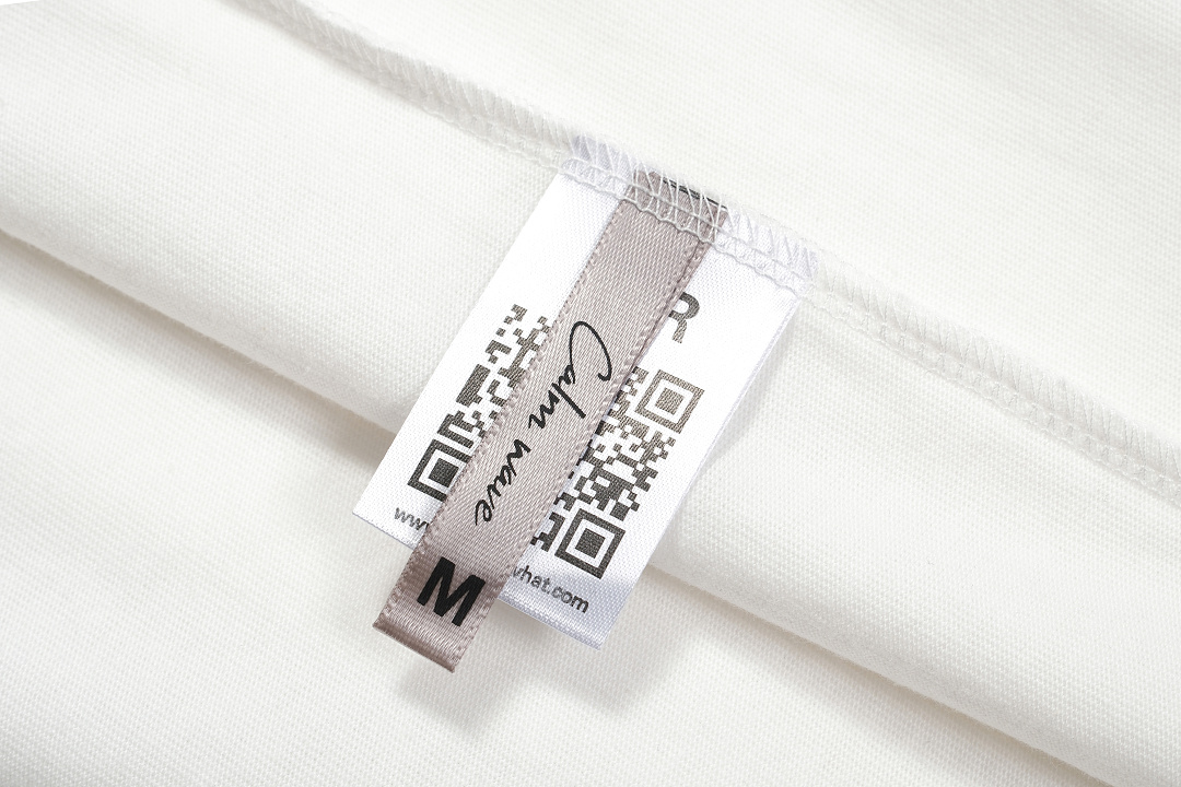 Unbranded 128 FA Smoke Print Short Sleeve T White S-L 8314# - Image 15