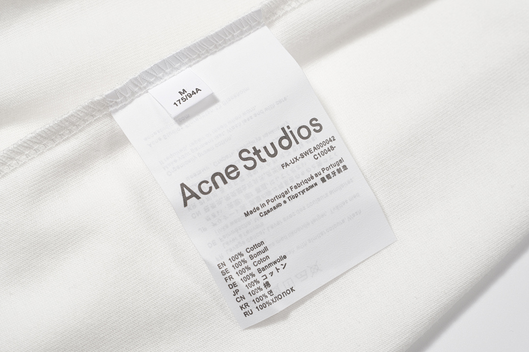 Acne Studios 118 AC Canvas Floral Short Sleeve T Black White Pink S-XL 8082# - Image 31