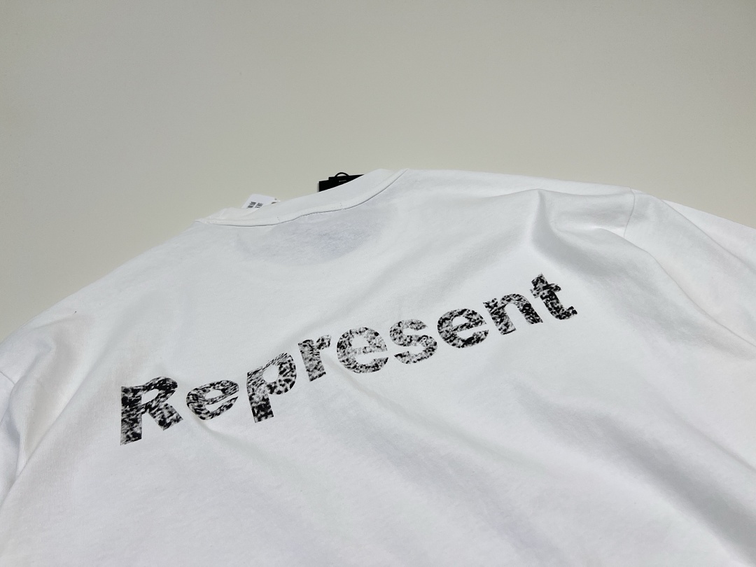 Represent 118 Represent High Short Sleeve : White S M L - Image 6