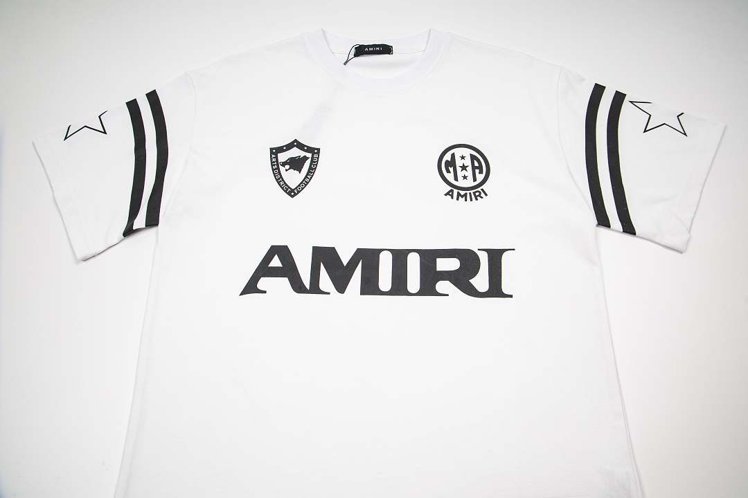 AMIRI 118 26Ss New Logo Print Short Sleeve T Black White S M L XL 9926# - Image 19