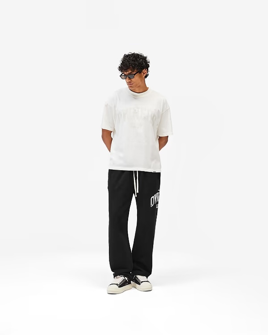 Off-White 128 REPRESENT New High Mens Womens Top Wide Short Sleeve T : S M L XL Washed Blue Off (White) - Image 48