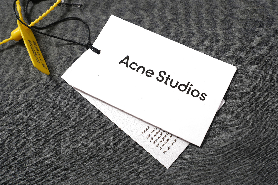 Acne Studios 128 AC Small Label Sole Long Sleeve T Grey S-XL 8207# - Image 12