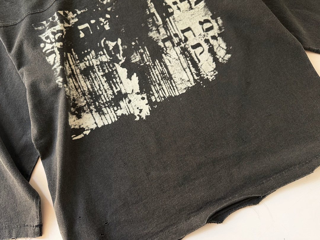 Enfants Riches Deprimes 148 Enfants Riches Deprimes BLACK PAINTINGS Washed Long Sleeve : Water S-XL - Image 10