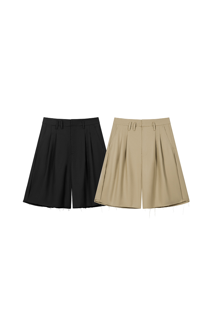 On Running 248 MM Quad Stitching Label Short Black Khaki 46 48 50 52 7633#