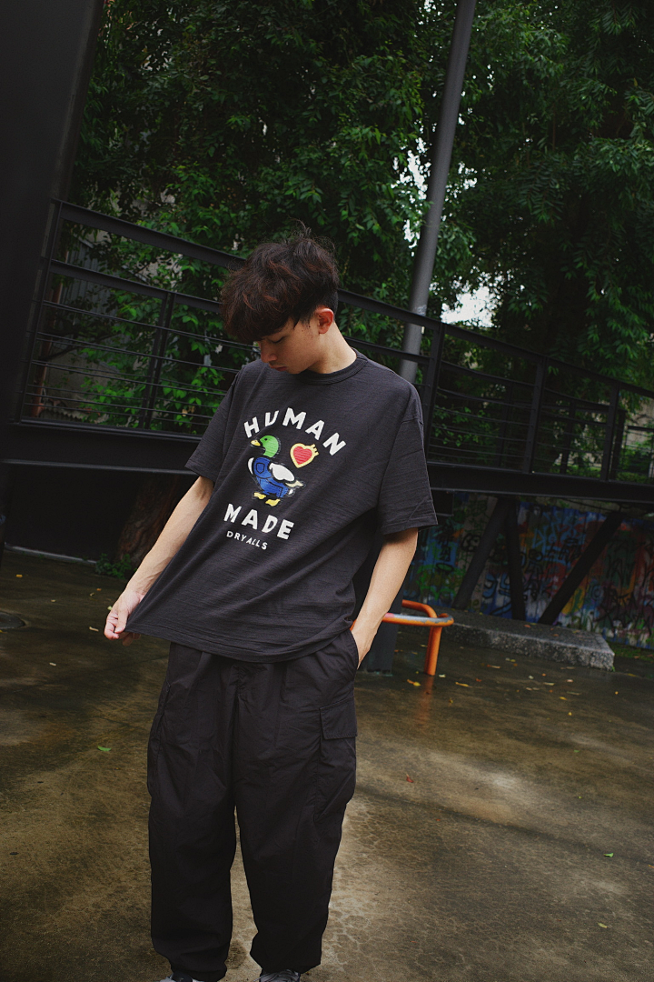 Human Made 108 HUMAN MADE SS24 COTTON T-SHIRT GRAPHIC Print Short Sleeve T : Black White S M L - Image 7
