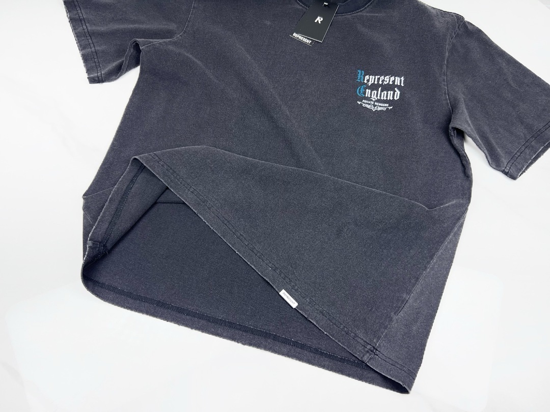 Off-White 128 REPRESENT New High Mens Womens Top Water Wide Short Sleeve T : S M L XL Off (White) - Image 10