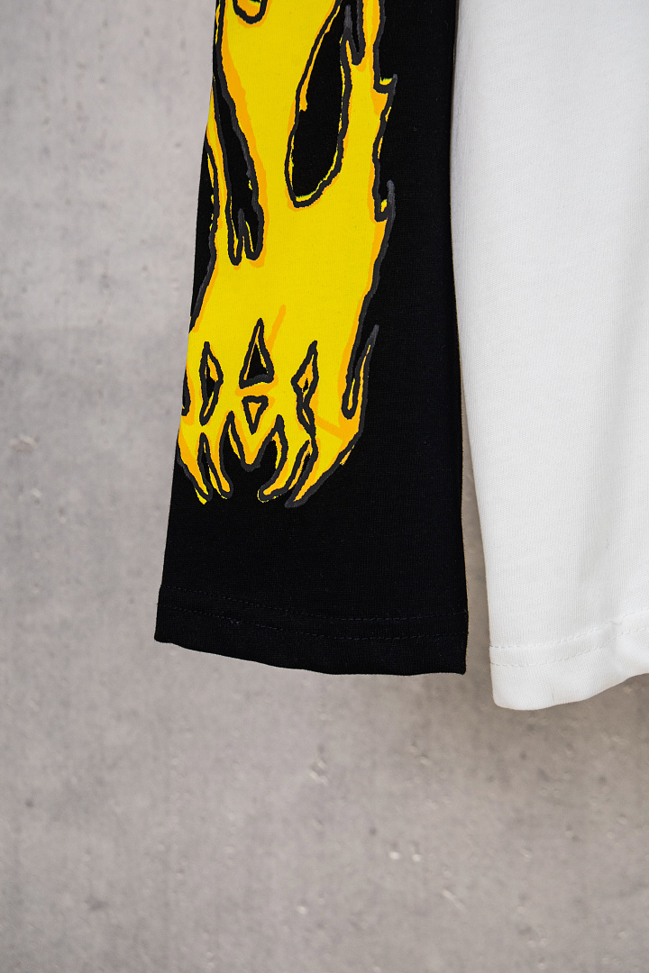 AMIRI 148 Wide Version Model Long Sleeve T Black White S M L XL 604# - Image 33