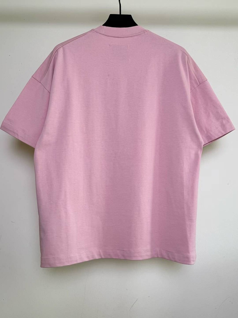Unbranded 108 JIL SANDER Gum Logo Print Short Sleeve T Light Grey Pink Blue Black White SML J9890# - Image 83