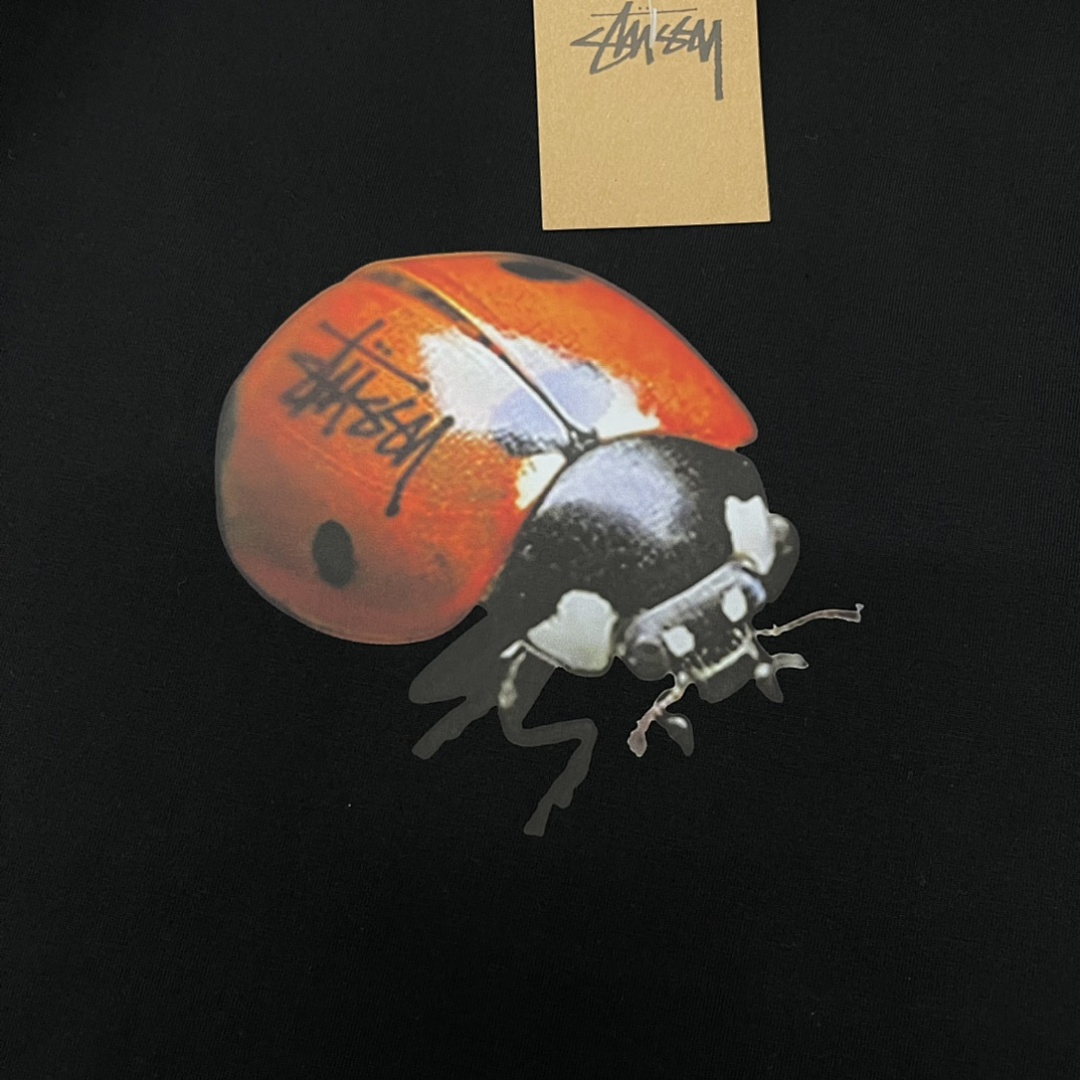 Stussy 108 Stussy Print Short Sleeve T : Black White Green S Ｍ L XL - Image 12