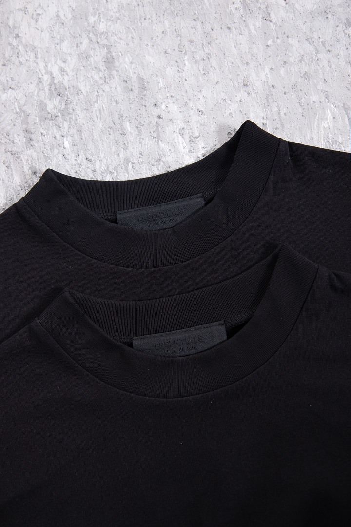 Essentials 148 Ess Collab Collar Short Sleeve T /Vintage S-XL (Black S) - Image 15
