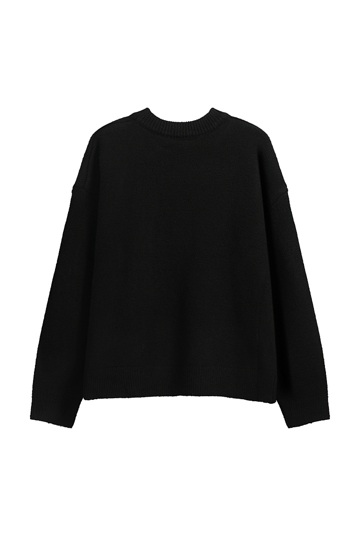 Christian Louboutin 198 THECOUTURECLUB Floral Logo Collar Fleece Light Grey Black S-XL T8901# - Image 4