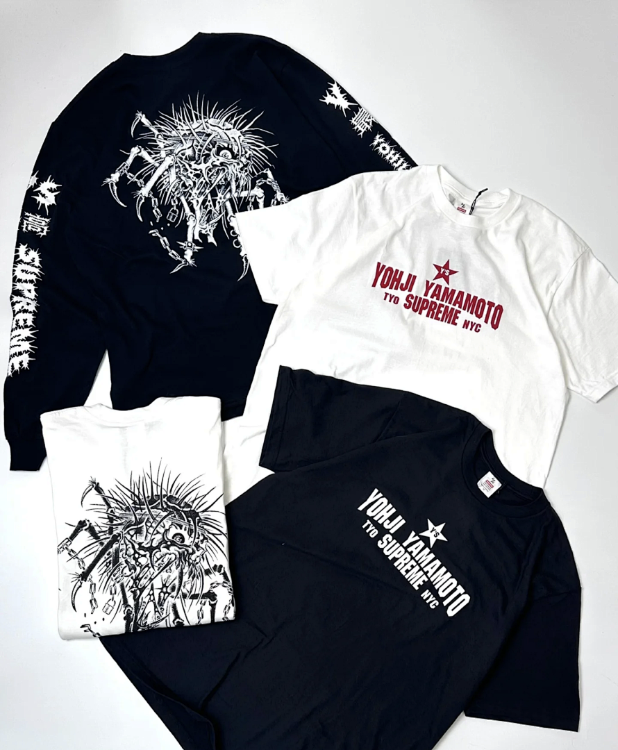 Supreme 128 Star T Mountain Y'S TEE Print Black White S-XL ​ - Image 6