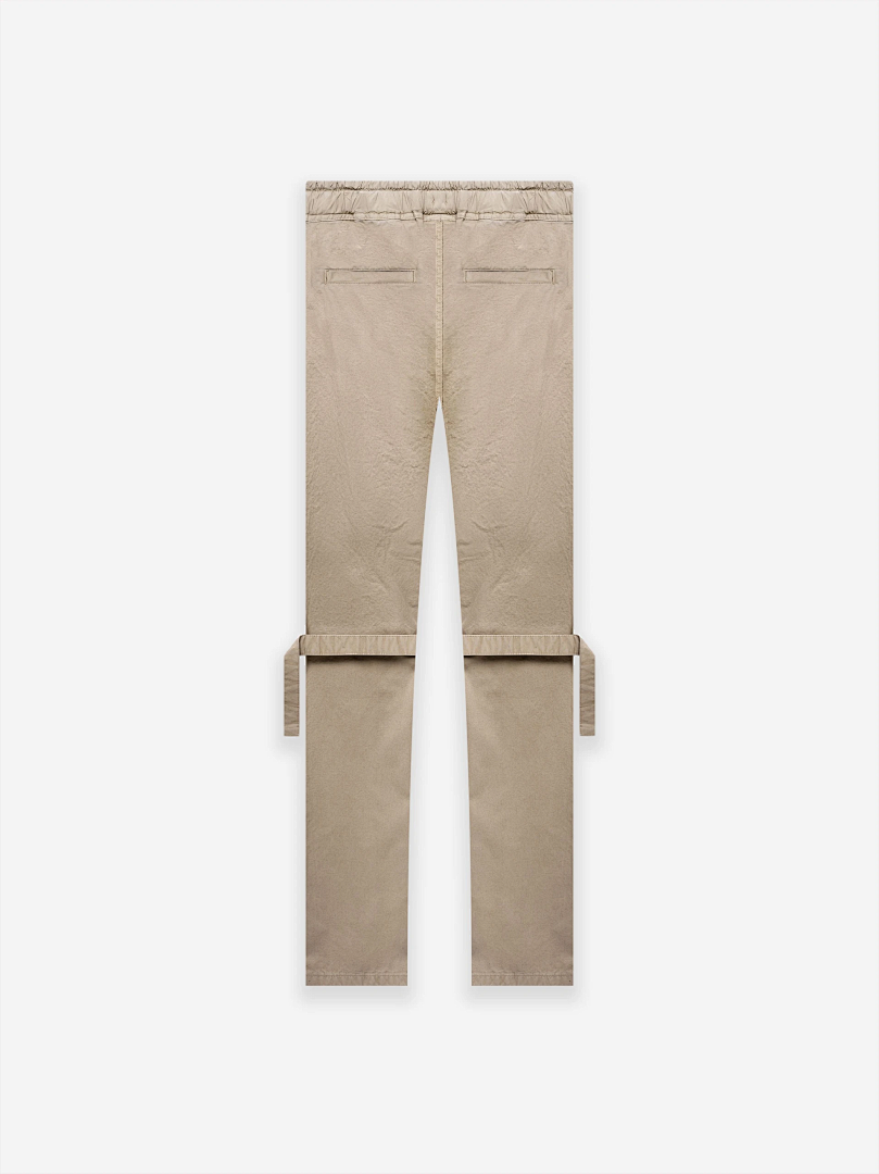 Essentials ON SALE128 FEAR OF GOD Bondage Pant Strap Lace Buckle Camel Khaki Black S-XL 6039# - Image 22