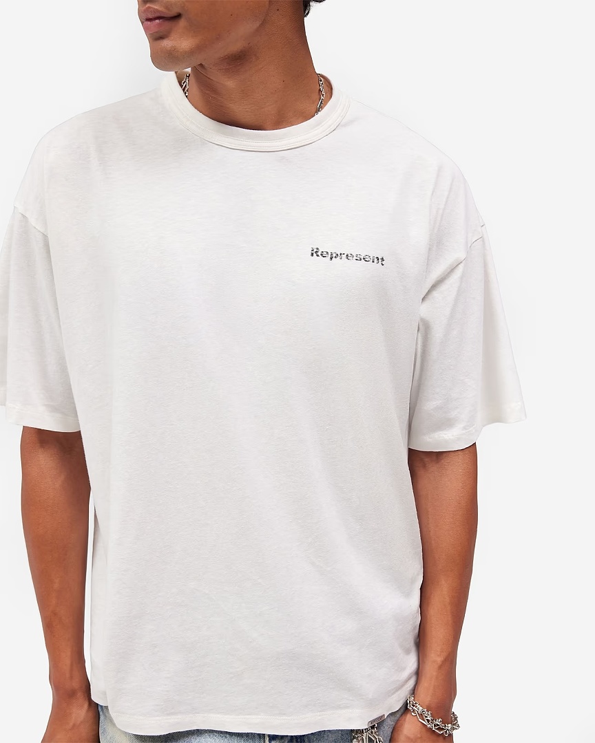 Represent 118 Represent High Short Sleeve : White S M L - Image 15