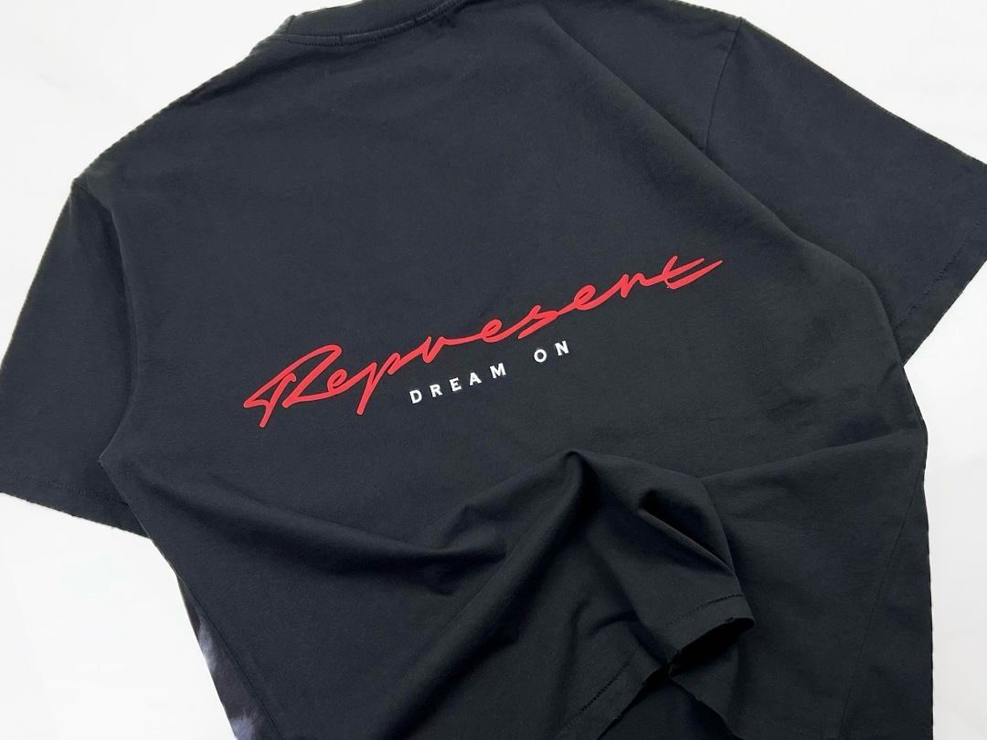 Represent 158 Represent Mountain Classic T : S M L XL (Black Grey) - Image 6