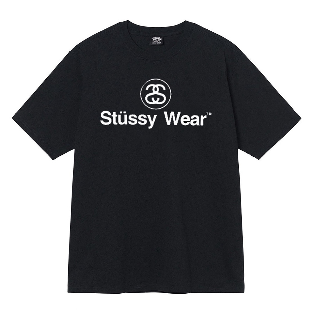 Stussy 108 Stu Short Sleeve T : Black White S Ｍ L XL XXL - Image 11