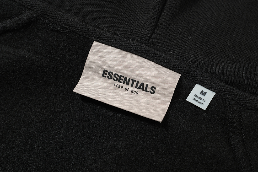 Essentials 218 ESS Sleeve LOGO Black /Black Grey /Charcoal S-XL 6692# - Image 16