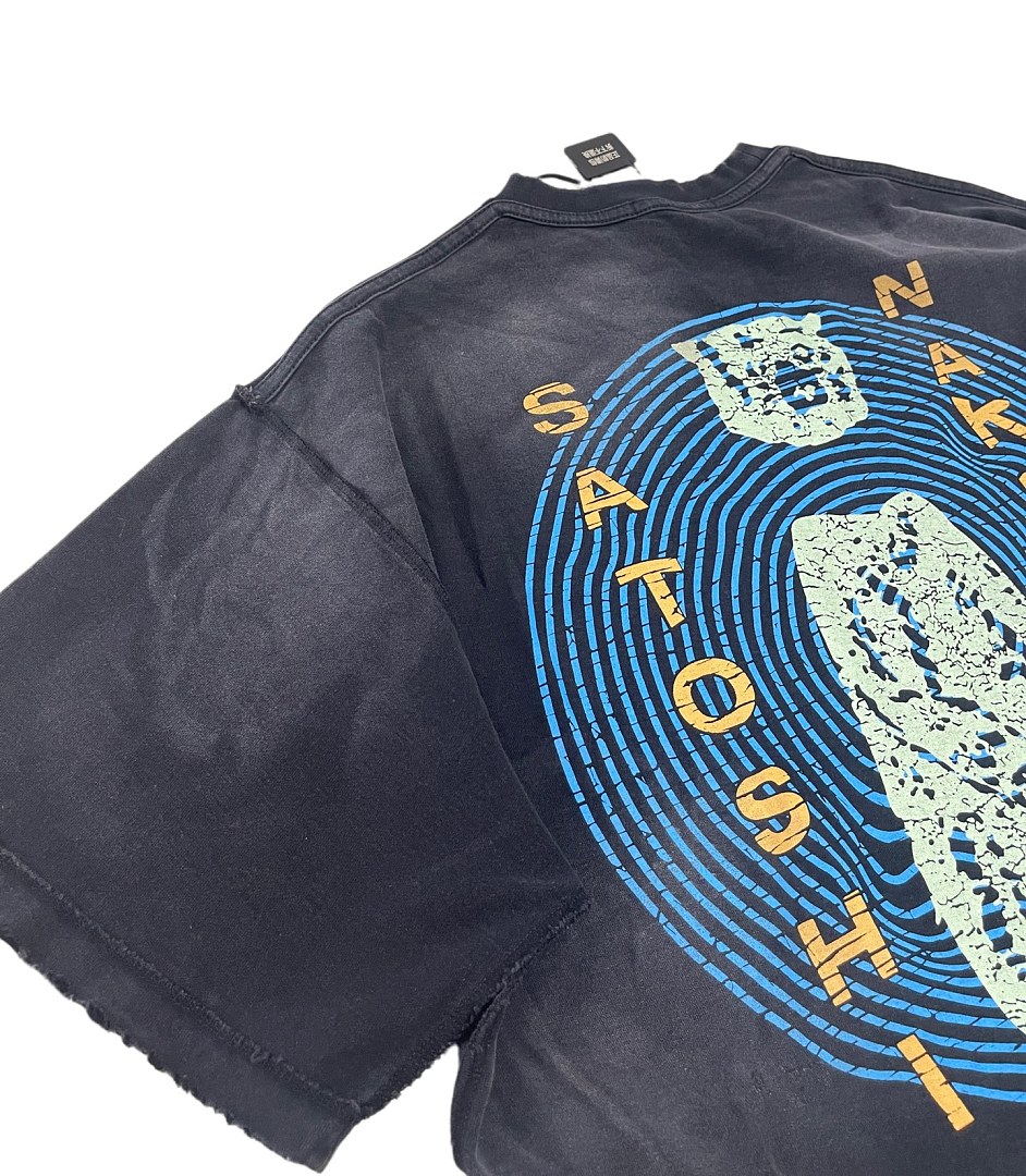 Unbranded 128 SATOSHI NAKAMOTO OVERDRIVE TEE WASHED Short Sleeve : Black S M L - Image 12