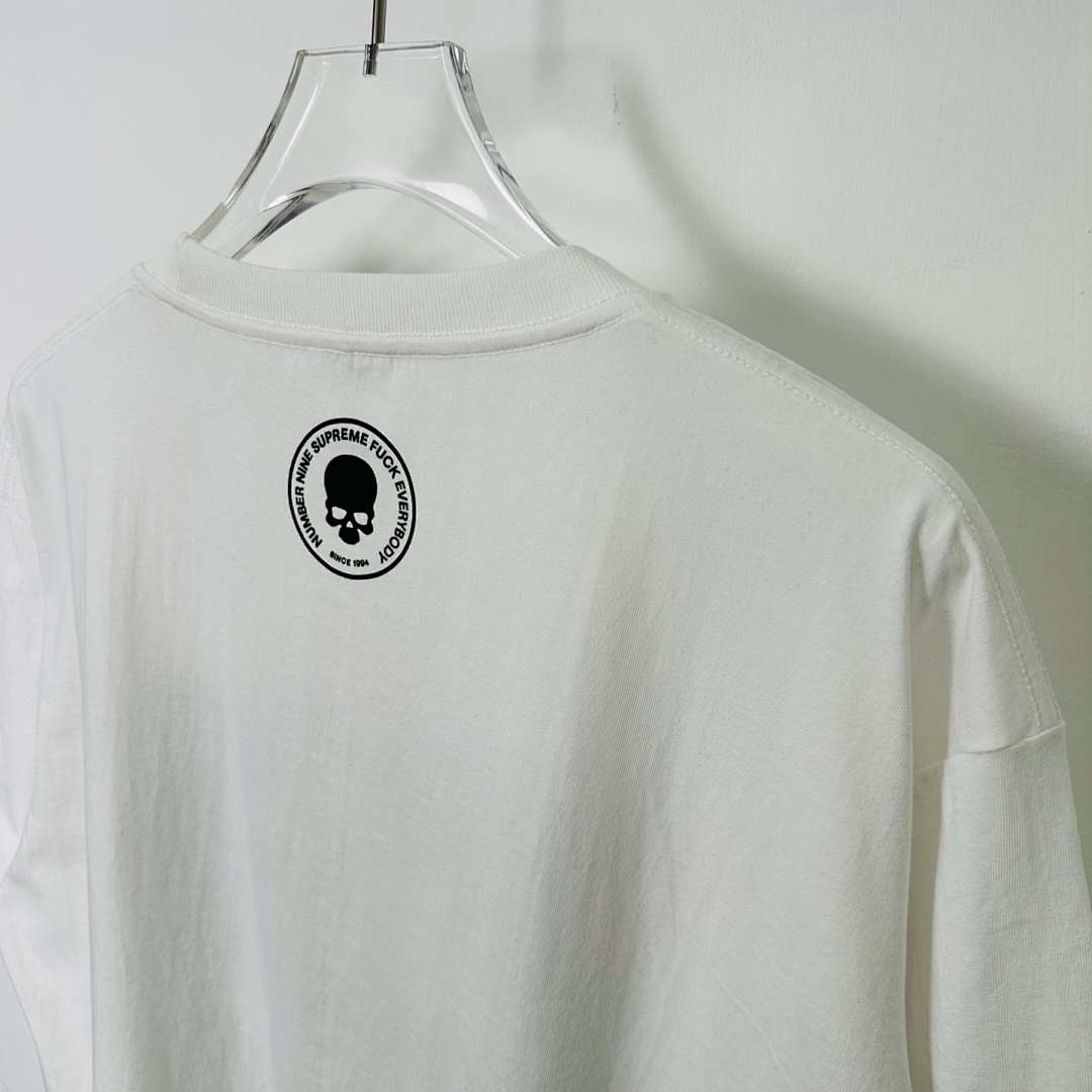 Supreme 138 NUMBER INE Collab MANSON TEE Top Print Short Sleeve Black White S (N) - Image 23