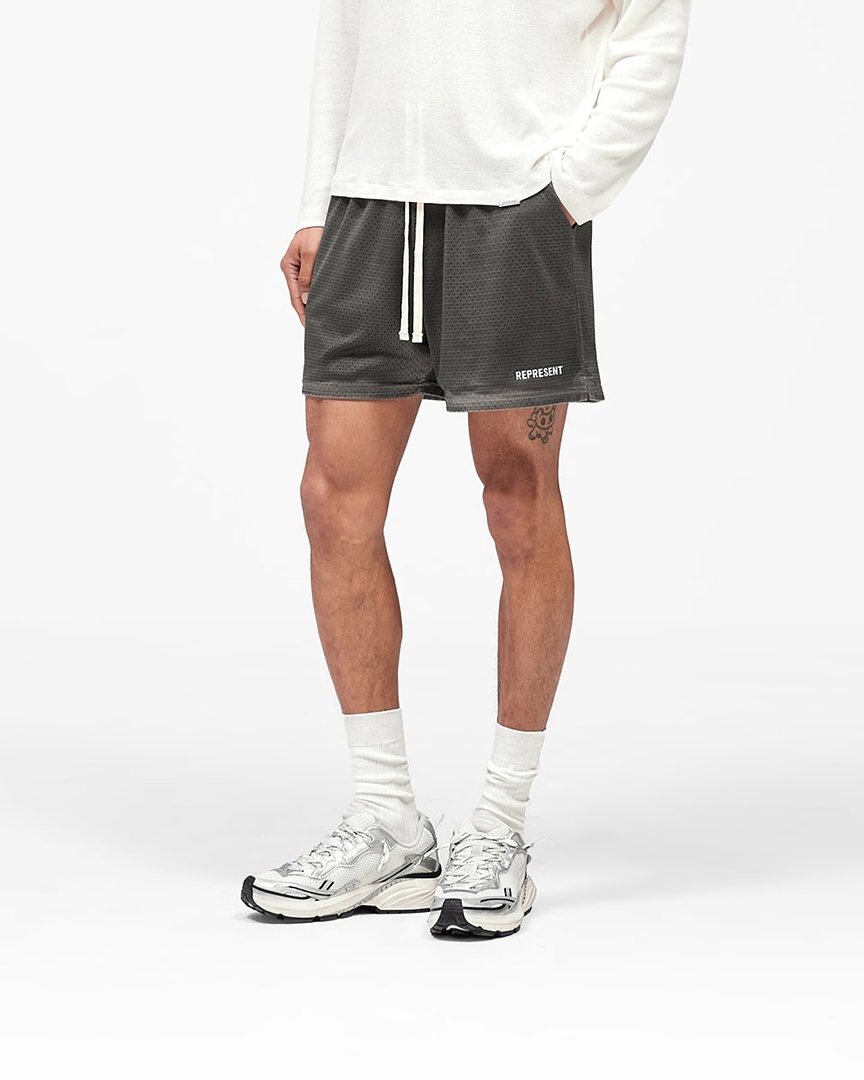 Represent 148 REPRESENT Short : Black Grey S M L - Image 22