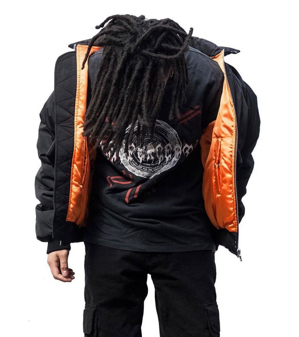 Unbranded 98 Askyurself X False Perception Collab Print Short Sleeve T Black S-XL 4033# - Image 14