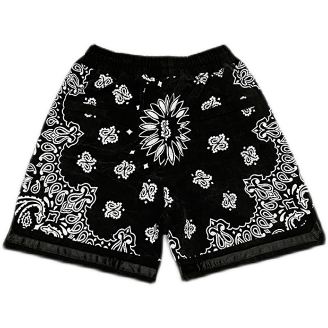 Unbranded 198 Askyurself Lace Water Military Canvas Fruit Floral Short Black S-XL 4022# - Image 13