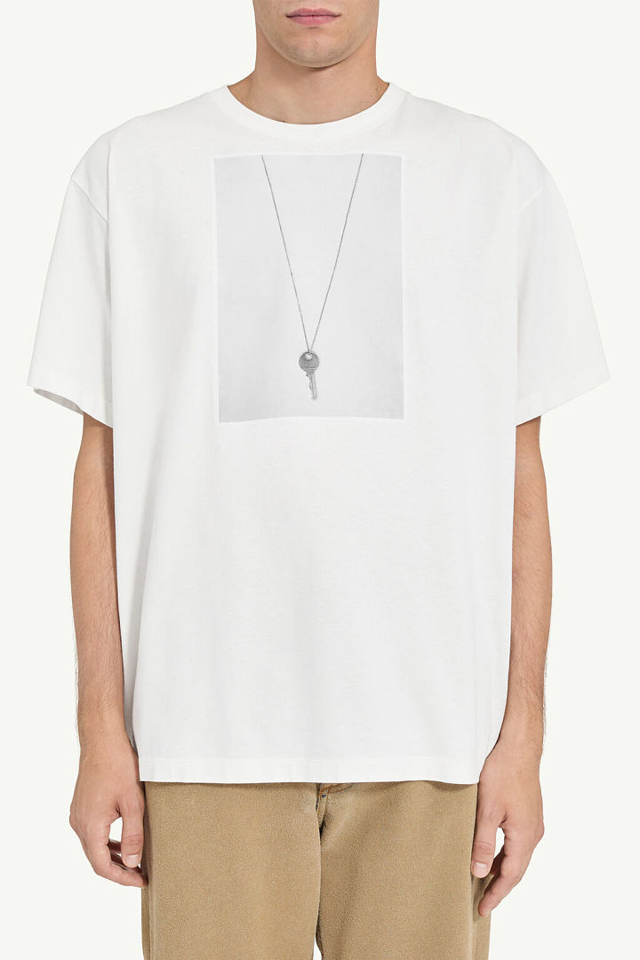 On Running 128 MM Print Short Sleeve T White 46 48 50 52 8303# - Image 16