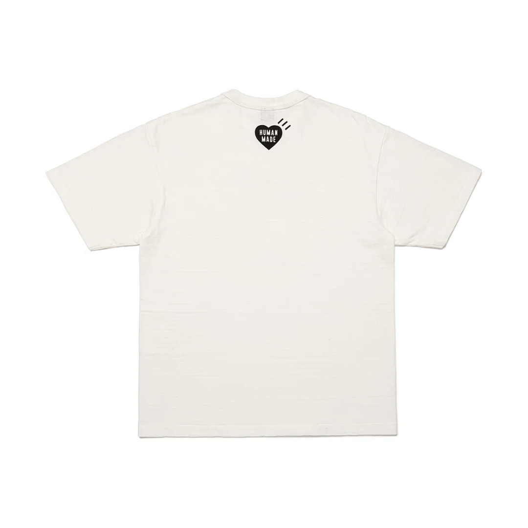 Human Made 118 Human Made Graphic T-Shirt Green Top Print Short Sleeve T : White Black S M L - Image 4