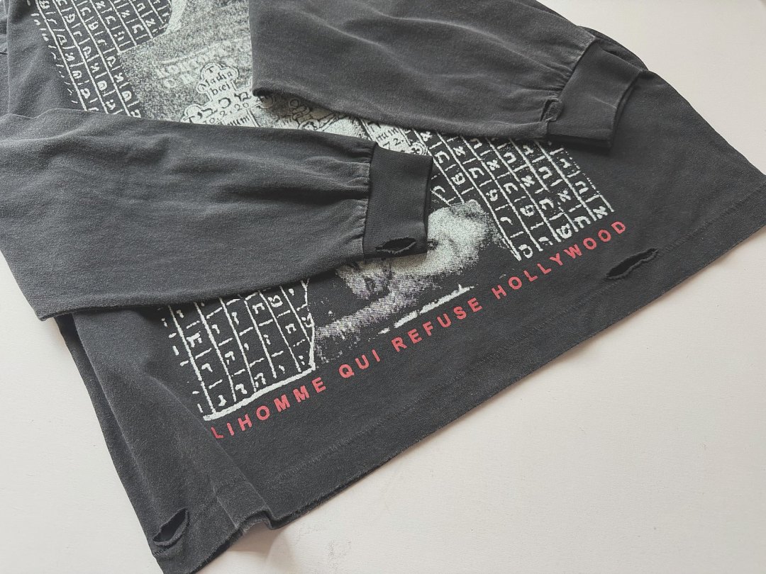Enfants Riches Deprimes 158 Enfants Riches Deprimes Washed Long Sleeve : S M L XL Water (Black) - Image 6