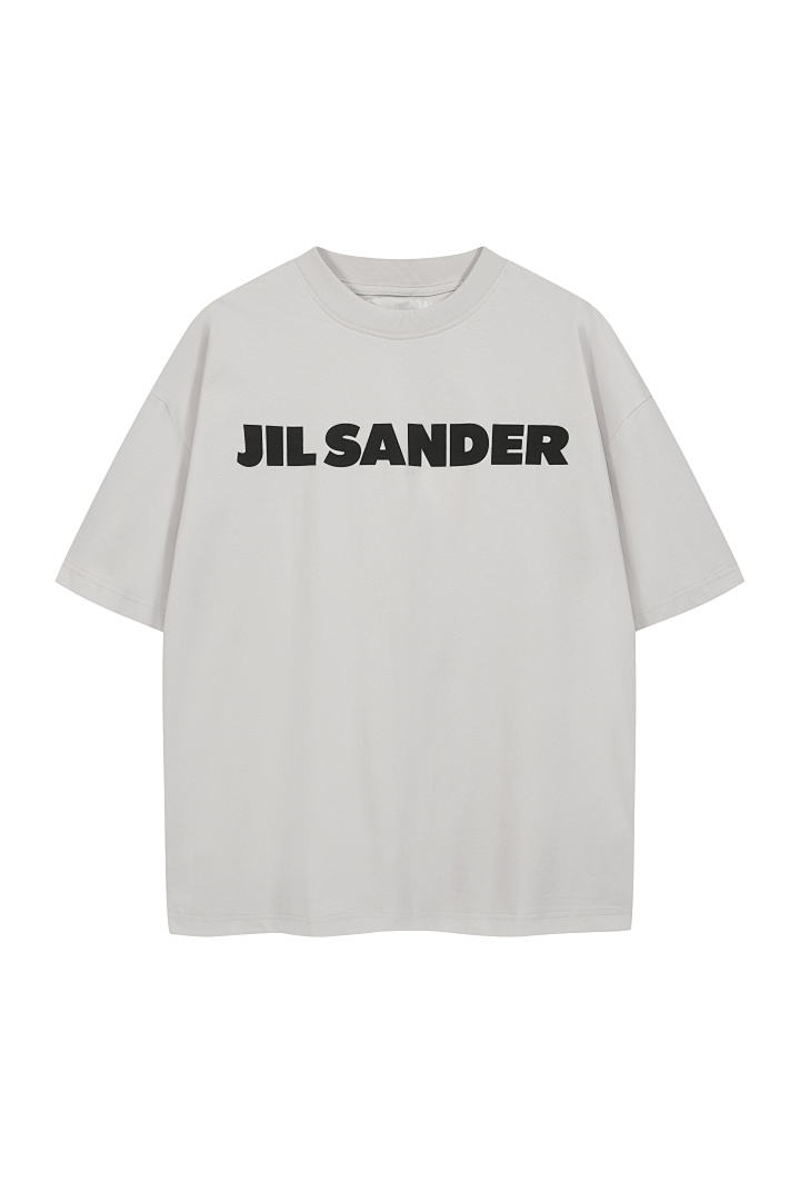 Unbranded 108 JIL SANDER Gum Logo Print Short Sleeve T Light Grey Pink Blue Black White SML J9890# - Image 50