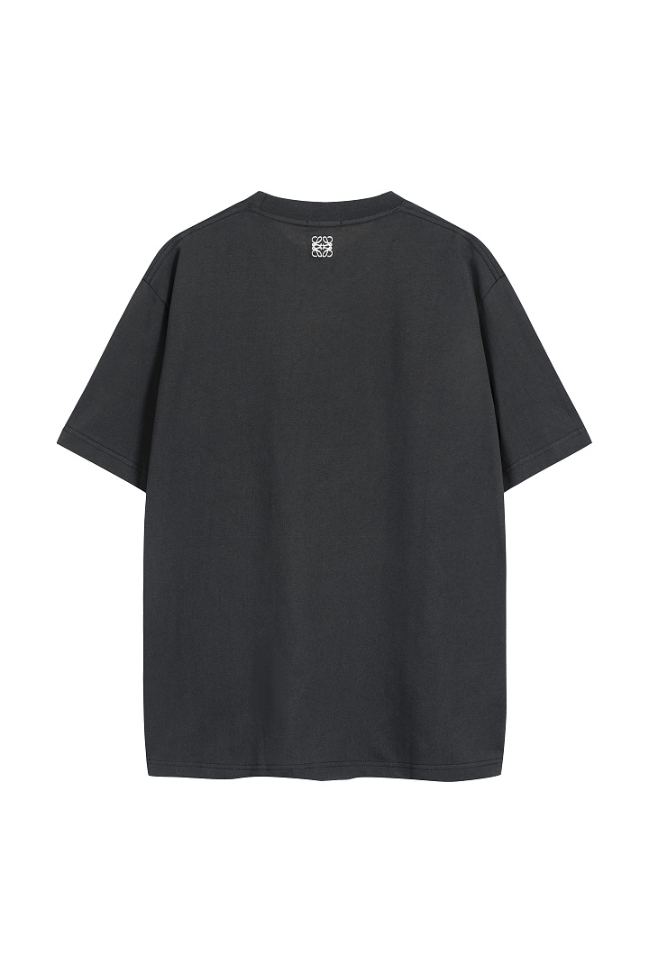 Unbranded 118 L0EW Wind HELLO! Print Short Sleeve T Black S-XL E0001# - Image 3