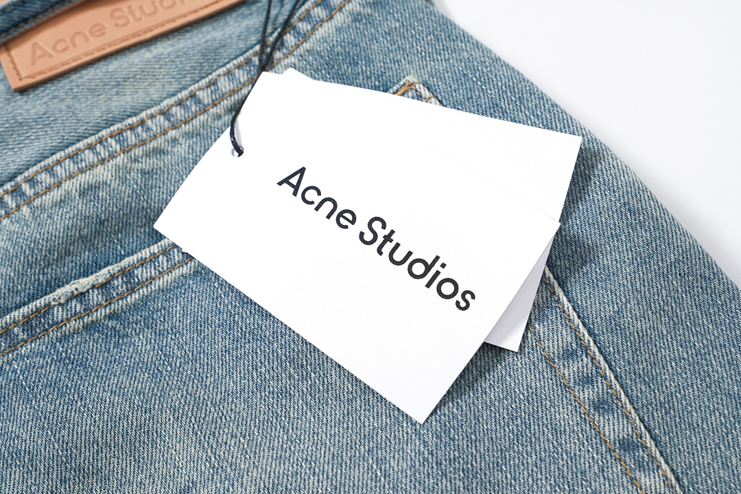 Acne Studios 218 AC Short Blue 29 30 31 32 7271# - Image 15