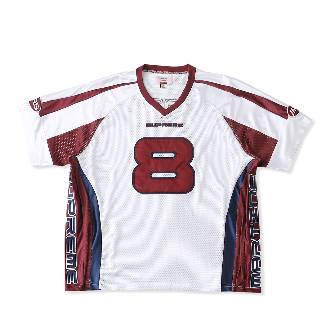 Supreme 298 Martine Rose Collab Short Sleeve Mens Womens : White, Black S-XL - Image 5