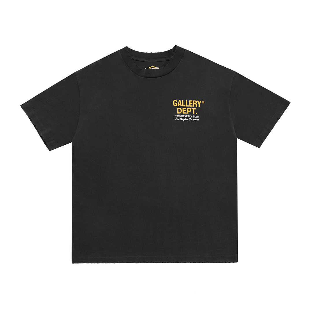 Gallery Dept 98 Gallery Dept Drive Thru Tee High Color Print Short Sleeve T Black S-XL 3606# - Image 16