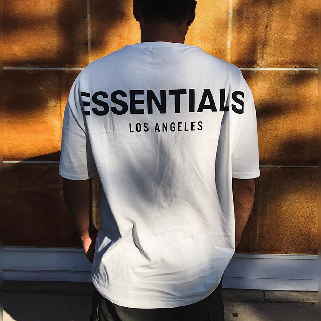 Essentials 108 Los Angeles Limited ESS 3M Light T Short Sleeve Black White Grey S-XL 6639# - Image 74