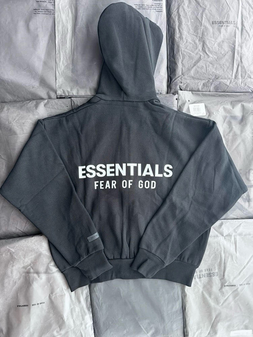Essentials 238 Ess ALWAYS SS25 ON Classic Short Sleeve Jet Grey XS-XL (Black Homestead) - Image 31
