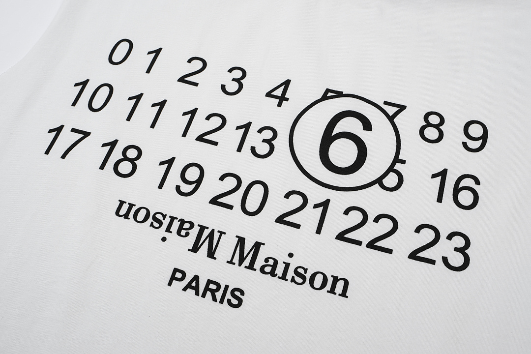 On Running 108 MM6 Maison Margiela LOGO Print T Black White 46 48 50 52 3969# - Image 21