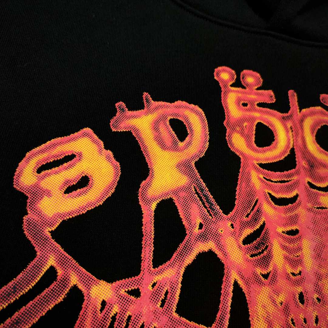 Unbranded FW25 HOODIE PINK TC Mens Womens Top Black : S-XXL - Image 15