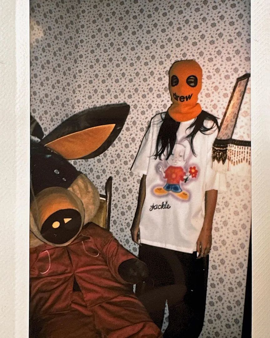 Drew House 108 Drew House Peace Love & Jackie Ss Tee And Khaki Print Short Sleeve T - Image 7