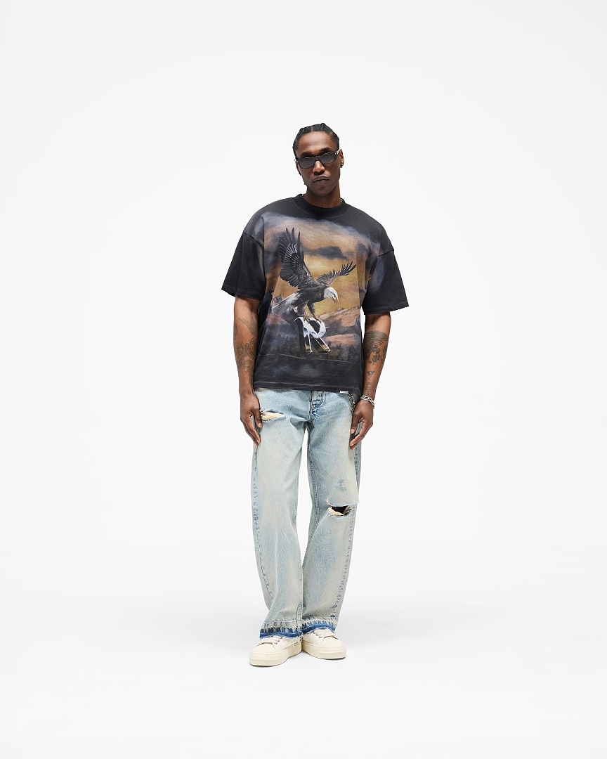 Represent 158 Represent Mountain Classic T : S M L XL (Black Grey) - Image 15