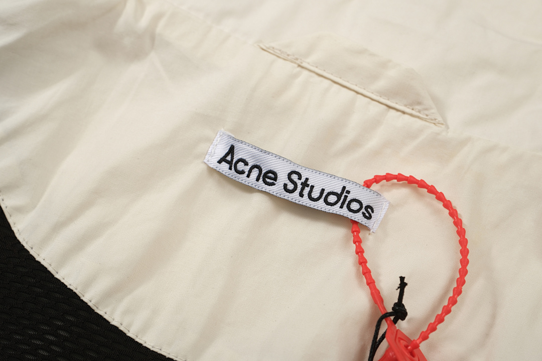 Off-White 288 AC Logo Zipper Jacket Print Wind Black Off White S-XL 3396# - Image 40